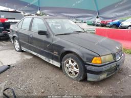 1995 BMW 325 I AUTOMATIC Black  Gasoline WBACB4321SFM07351 photo #2