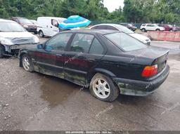 1995 BMW 325 I AUTOMATIC Black  Gasoline WBACB4321SFM07351 photo #4