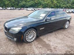 2012 BMW 750LI Black  Gasoline WBAKB8C5XCC963612 photo #3