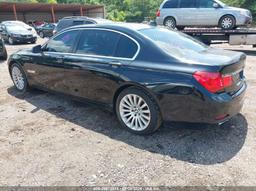 2012 BMW 750LI Black  Gasoline WBAKB8C5XCC963612 photo #4