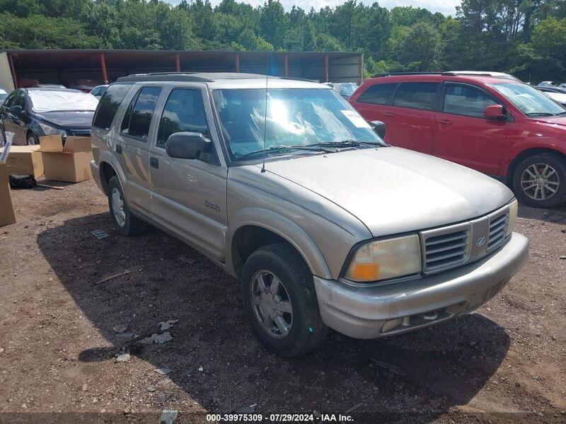 2000 OLDSMOBILE BRAVADA Gray  Gasoline 1GHDT13W0Y2125220 photo #1