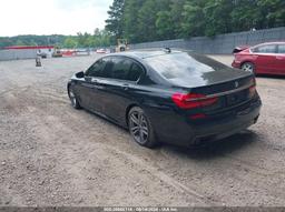 2019 BMW 740I XDRIVE Black  Gasoline WBA7E4C59KGV70276 photo #4