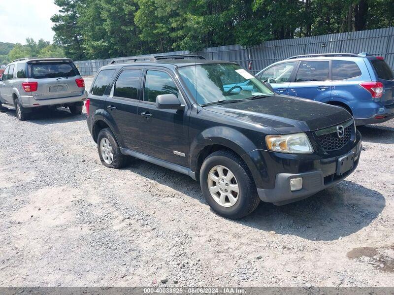 2008 MAZDA TRIBUTE S Black  Gasoline 4F2CZ96158KM22790 photo #1