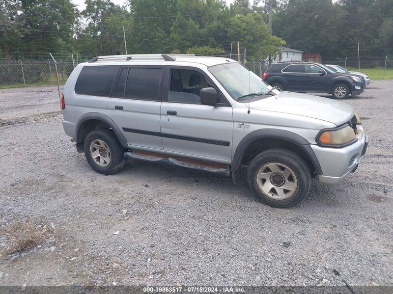 2004 MITSUBISHI MONTERO SPORT LS Silver  Gasoline JA4LS21R04J004978 photo #1