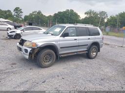 2004 MITSUBISHI MONTERO SPORT LS Silver  Gasoline JA4LS21R04J004978 photo #3