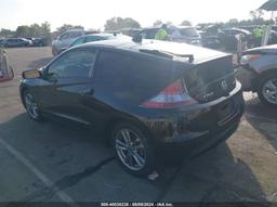 2013 HONDA CR-Z EX Black  Hybrid JHMZF1D69DS002090 photo #4