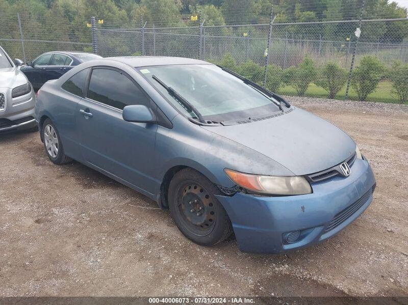 2006 HONDA CIVIC LX Blue  Gasoline 2HGFG12616H547409 photo #1