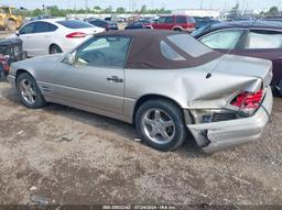 1998 MERCEDES-BENZ SL 500 Champagne  Gasoline WDBFA67F6WF168413 photo #4