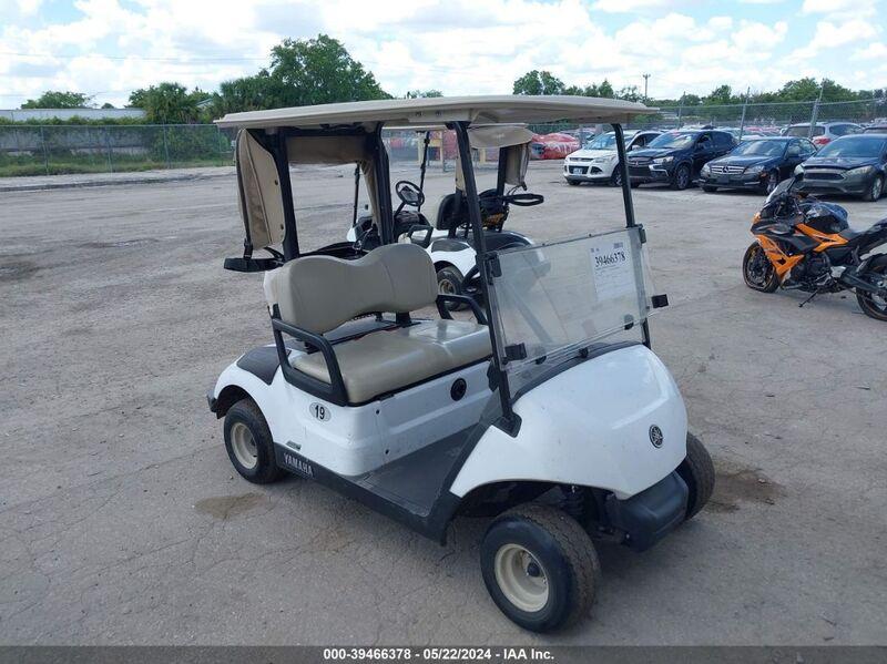 2021 YAMAHA GOLF CART White  Electric J0J0405060 photo #1