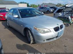 2007 BMW 530XI Silver  Gasoline WBANF73587CU25010 photo #2