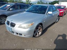 2007 BMW 530XI Silver  Gasoline WBANF73587CU25010 photo #3