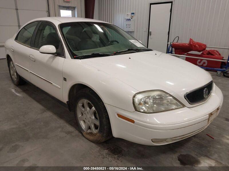 2002 MERCURY SABLE LS PREMIUM White  Gasoline 1MEFM55S22G606950 photo #1