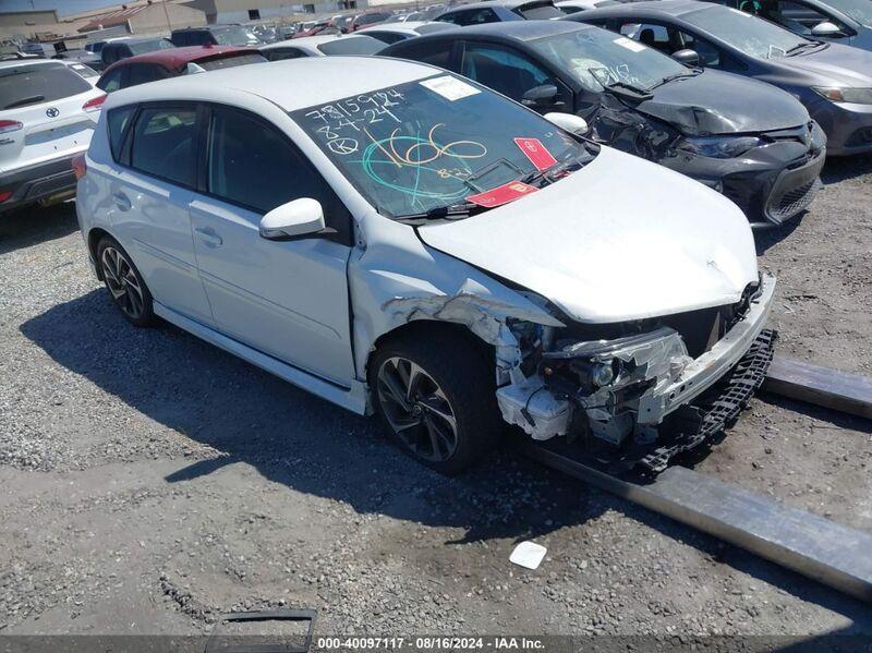 2016 SCION IM White  Gasoline JTNKARJE4GJ501591 photo #1