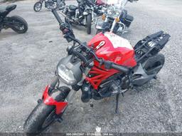 2020 DUCATI MONSTER 821 Red  Gasoline ZDMMACLSXLB005944 photo #3