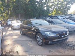 2011 BMW 740I Black  Gasoline WBAKA4C52BC392174 photo #2