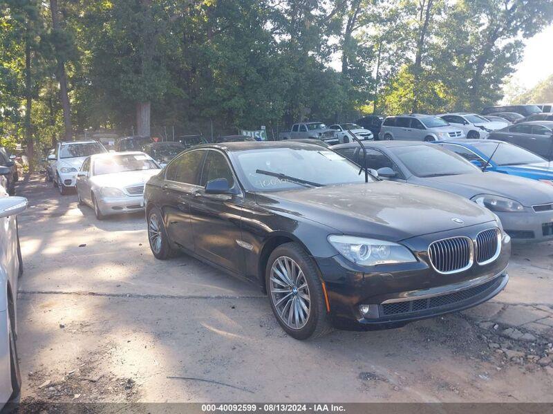 2011 BMW 740I Black  Gasoline WBAKA4C52BC392174 photo #1