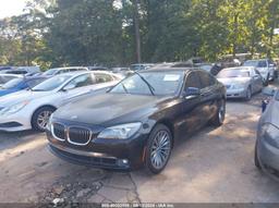 2011 BMW 740I Black  Gasoline WBAKA4C52BC392174 photo #3