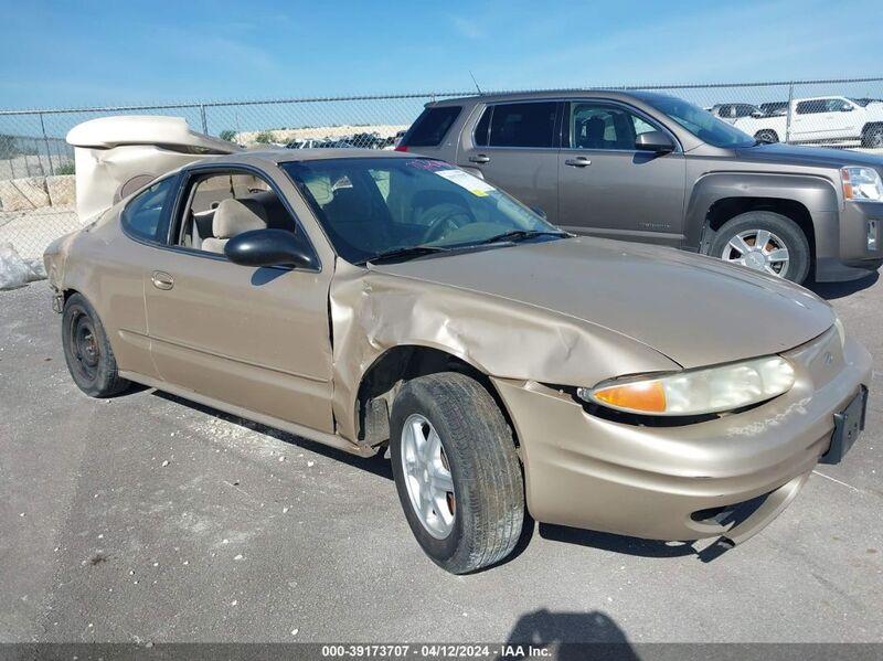 2003 OLDSMOBILE ALERO GL1 Gold  Gasoline 1G3NL12F73C334307 photo #1