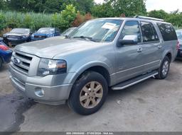 2008 FORD EXPEDITION EL LIMITED Silver  Gasoline 1FMFK20518LA88221 photo #3