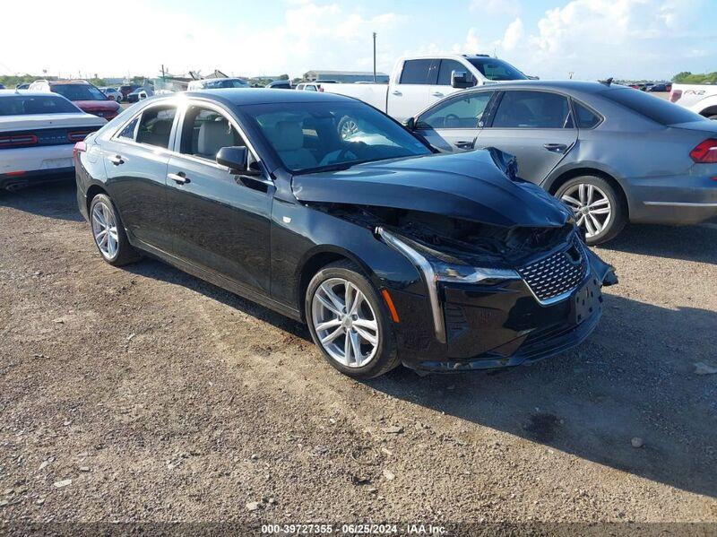 2023 CADILLAC CT4 LUXURY Black  Gasoline 1G6DA5RK5P0118297 photo #1