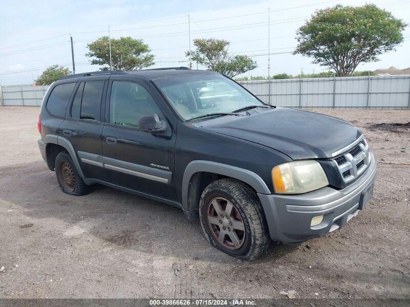 2004 ISUZU ASCENDER S Black  Gasoline 4NUDS13S342104897 photo #1