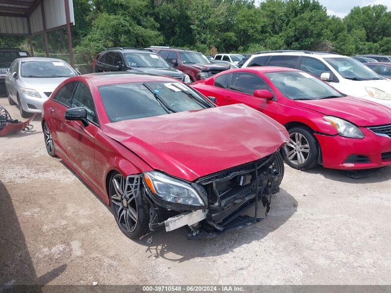 2016 MERCEDES-BENZ CLS 400 4MATIC Red  Gasoline WDDLJ6HB1GA176326 photo #1