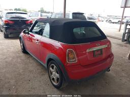 2009 MINI COOPER Red  Gasoline WMWMR33599TU95727 photo #4