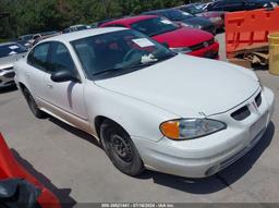 2005 PONTIAC GRAND AM SE White  Gasoline 1G2NE52FX5M233894 photo #2