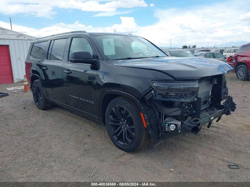 2024 JEEP GRAND WAGONEER L SERIES II 4X4 Black  Gasoline 1C4SJSFP8RS122399 photo #1