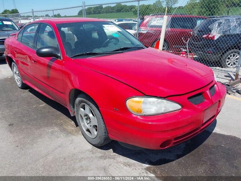 2004 PONTIAC GRAND AM SE1 Red  Gasoline 1G2NF52E84C217637 photo #1