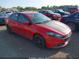 2013 DODGE DART RALLYE Red  Gasoline 1C3CDFBA2DD107807 photo #2