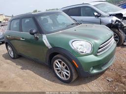 2015 MINI COUNTRYMAN COOPER Green  Gasoline WMWZB3C51FWM33100 photo #2