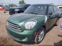 2015 MINI COUNTRYMAN COOPER Green  Gasoline WMWZB3C51FWM33100 photo #3