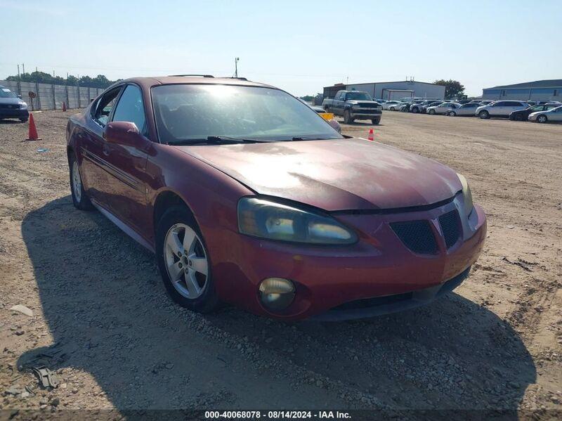 2006 PONTIAC GRAND PRIX Maroon  Gasoline 2G2WP552161103569 photo #1