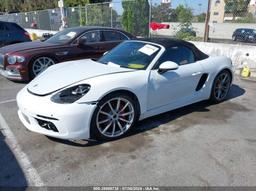 2019 PORSCHE 718 BOXSTER S White  Gasoline WP0CB2A81KS228734 photo #3