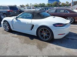 2019 PORSCHE 718 BOXSTER S White  Gasoline WP0CB2A81KS228734 photo #4