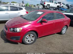 2012 CHEVROLET SONIC 2LT Red  Gasoline 1G1JC5SB7C4201214 photo #3