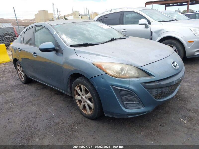 2011 MAZDA MAZDA3 I TOURING Blue  Gasoline JM1BL1VG2B1416284 photo #1