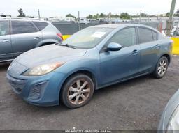 2011 MAZDA MAZDA3 I TOURING Blue  Gasoline JM1BL1VG2B1416284 photo #3