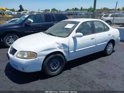 2004 NISSAN SENTRA 1.8S White  Gasoline 3N1CB51DX4L486138 photo #3