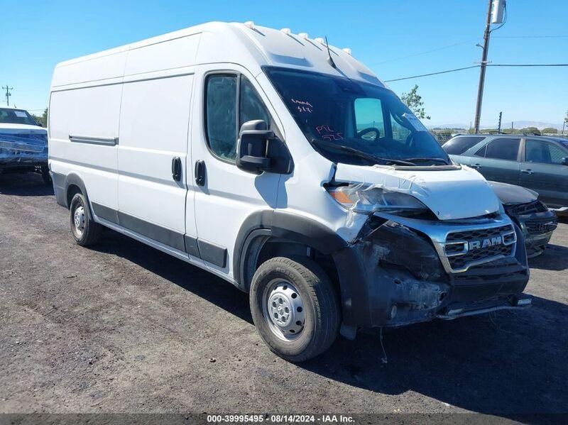 2023 RAM PROMASTER 3500 CARGO VAN HIGH ROOF 159 WB EXT White  Flexible Fuel 3C6MRVJGXPE546779 photo #1