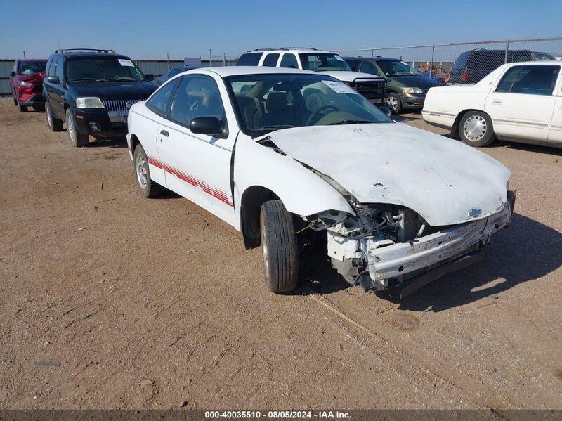 2000 CHEVROLET CAVALIER White  Gasoline 1G1JC1244Y7304994 photo #1