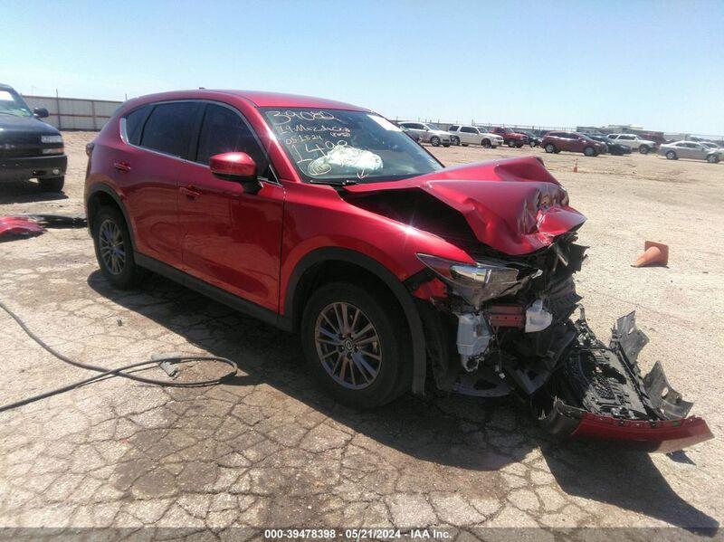 2019 MAZDA CX-5 TOURING Red  Gasoline JM3KFACM1K1561498 photo #1