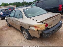 2001 OLDSMOBILE INTRIGUE GL Gold  Gasoline 1G3WS52HX1F237212 photo #4