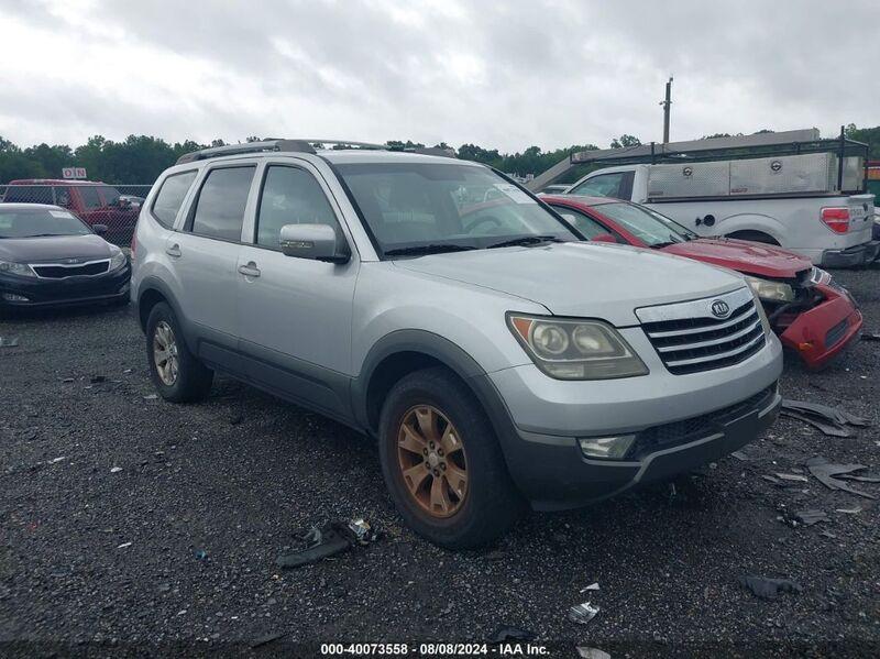 2009 KIA BORREGO EX V6 Gray  Gasoline KNDJH741595038249 photo #1