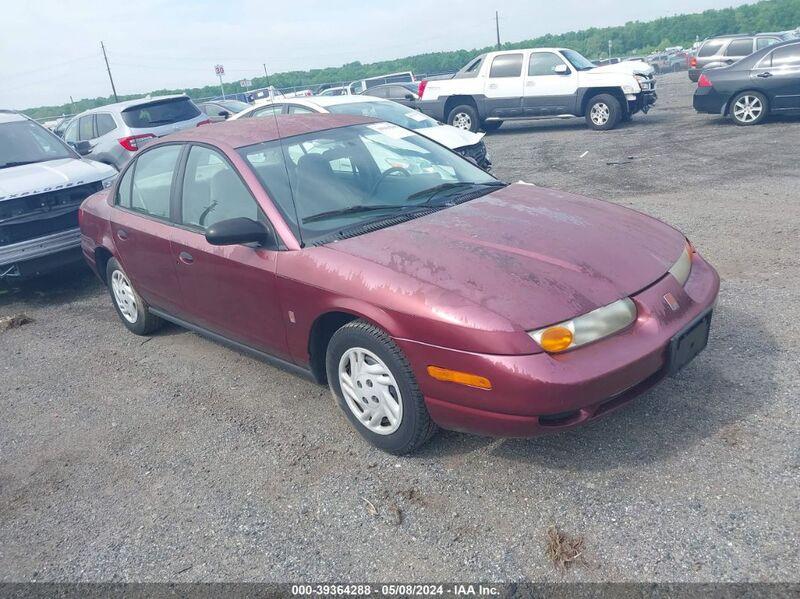 2002 SATURN S-SERIES SL Red  Gasoline 1G8ZF52882Z215995 photo #1