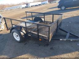 2014 TRU TRAILER UTILITY 5X8 TRAILER Black  Other 4YMUL0818EV025483 photo #2