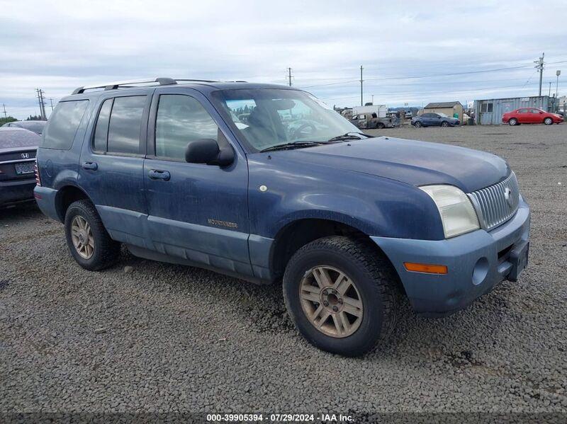 2002 MERCURY MOUNTAINEER Blue  Gasoline 4M2ZU66E32ZJ08767 photo #1