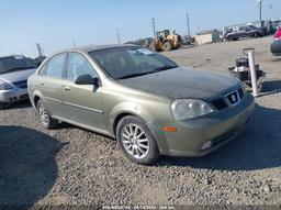 2005 SUZUKI FORENZA EX Green  Gasoline KL5JJ56Z55K111777 photo #2