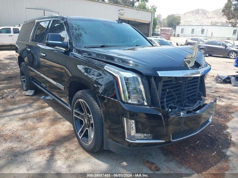 2020 CADILLAC ESCALADE ESV 4WD PLATINUM Black  Gasoline 1GYS4KKJ9LR125622 photo #1